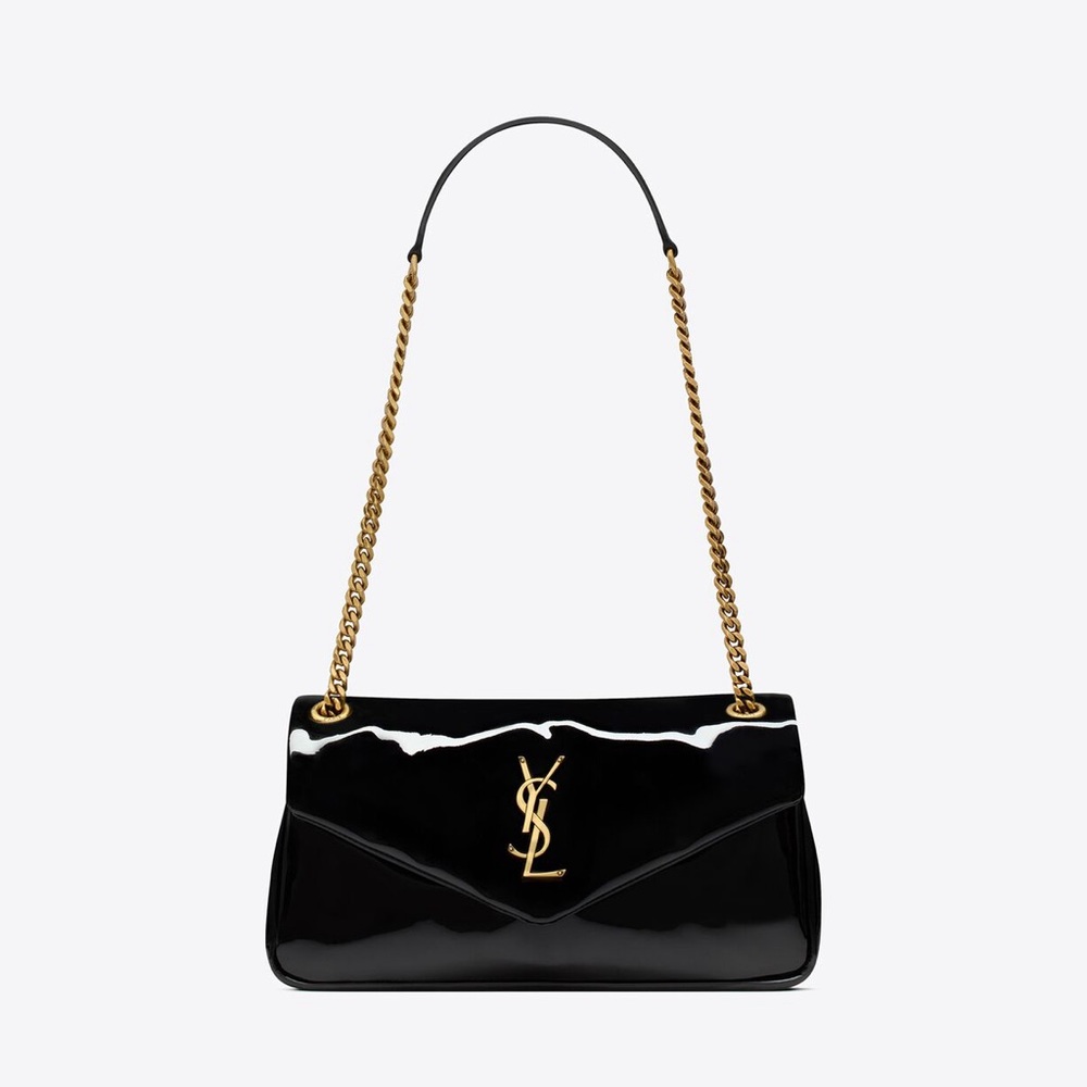 Saint Laurent
Calypso Bag in patent leather